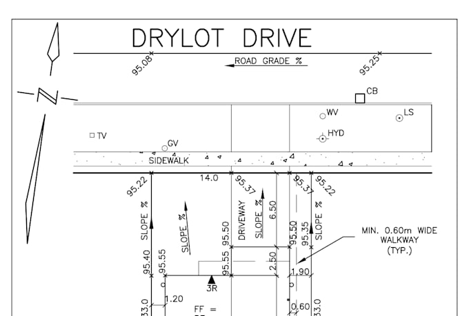 create site grading and drainage plan in autocad civil 3d